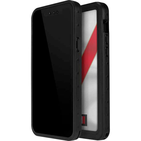 Peru Soccer Flag iPhone 15 Plus Waterproof Case